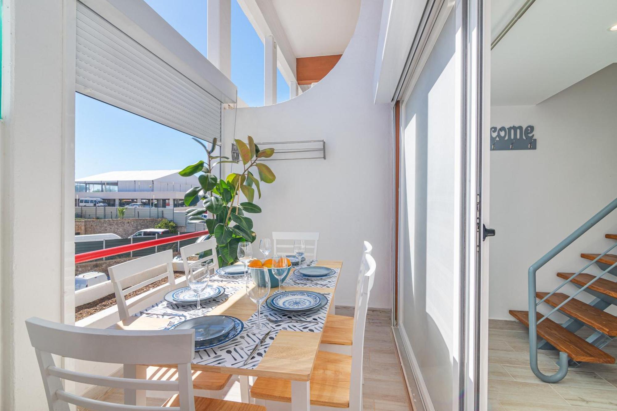 Apartment Flat With Pool T2 Duplex Montechoro *